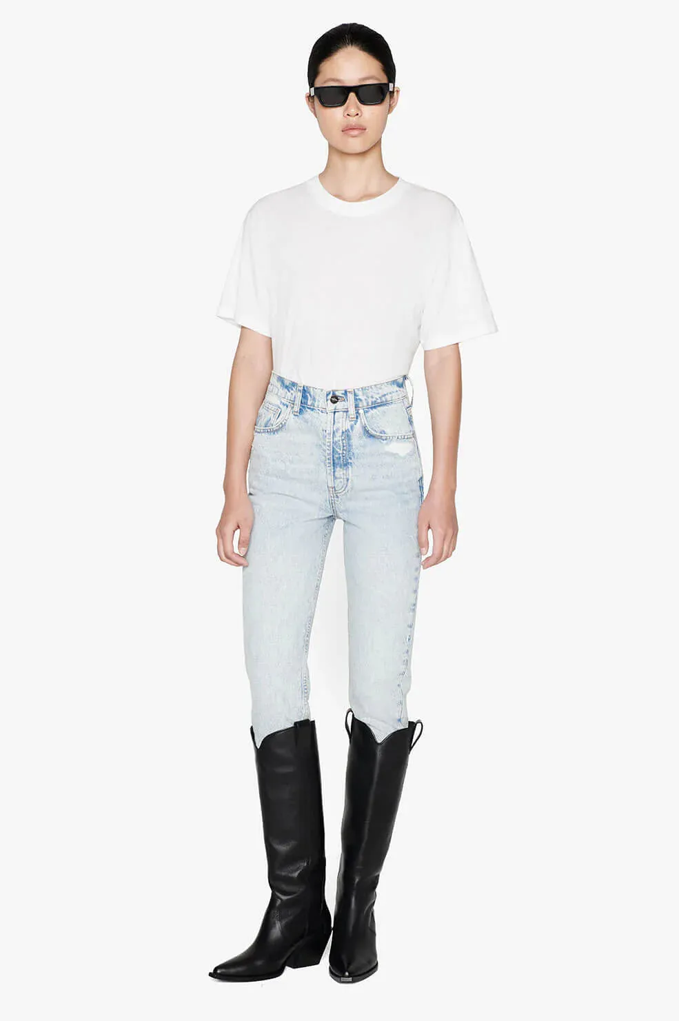 Anine Bing TALL TANIA BOOTS IN BLACK