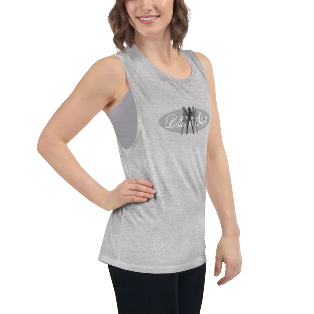 Belles & Shells Muscle Tank