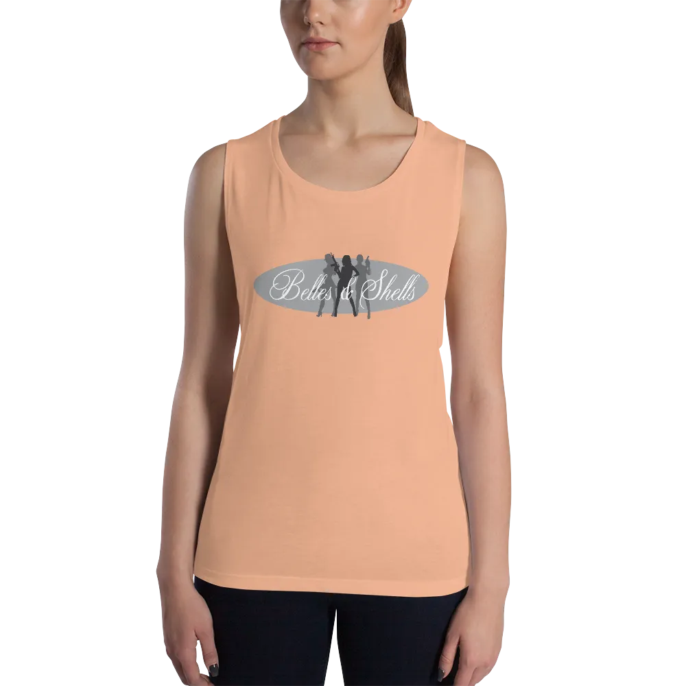 Belles & Shells Muscle Tank