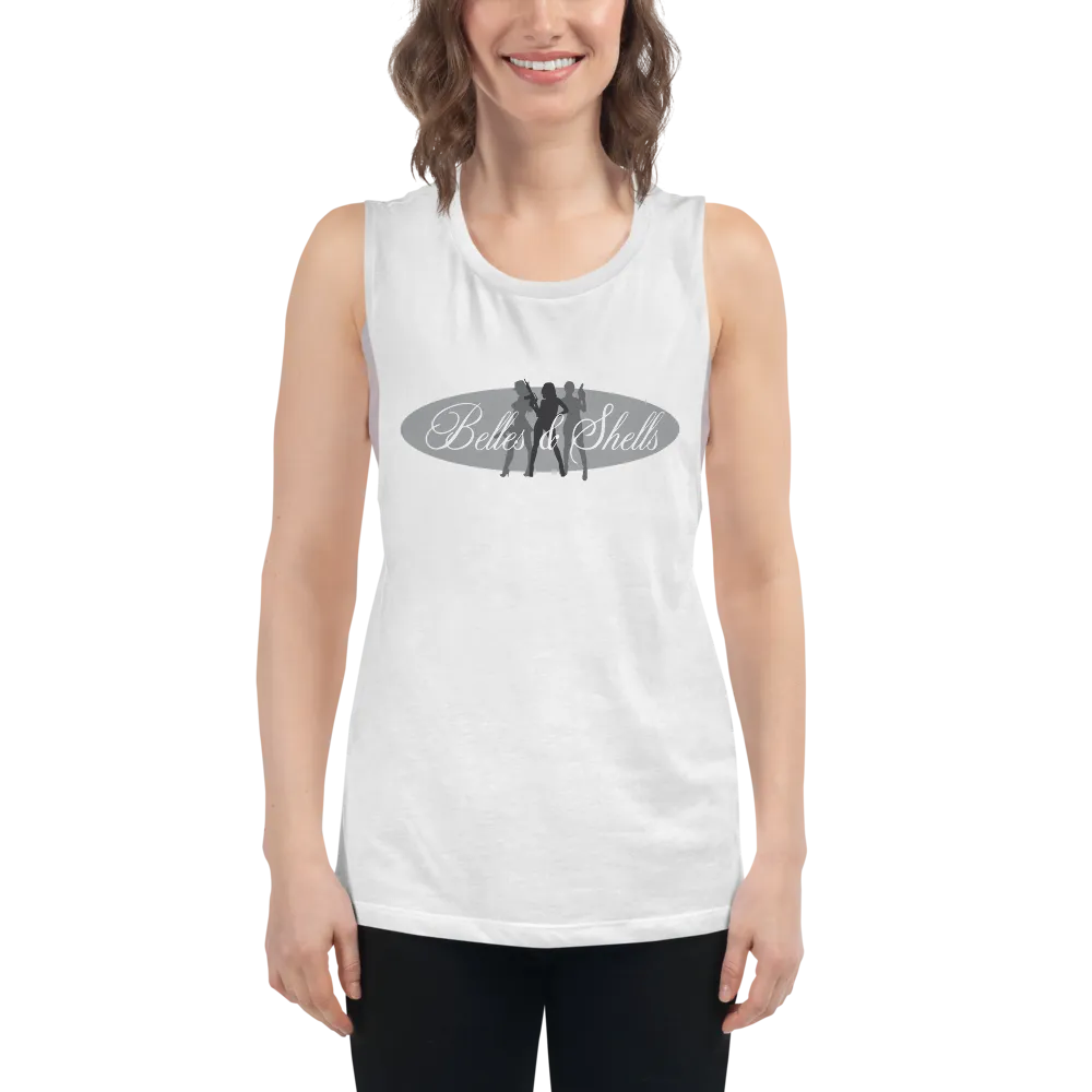 Belles & Shells Muscle Tank