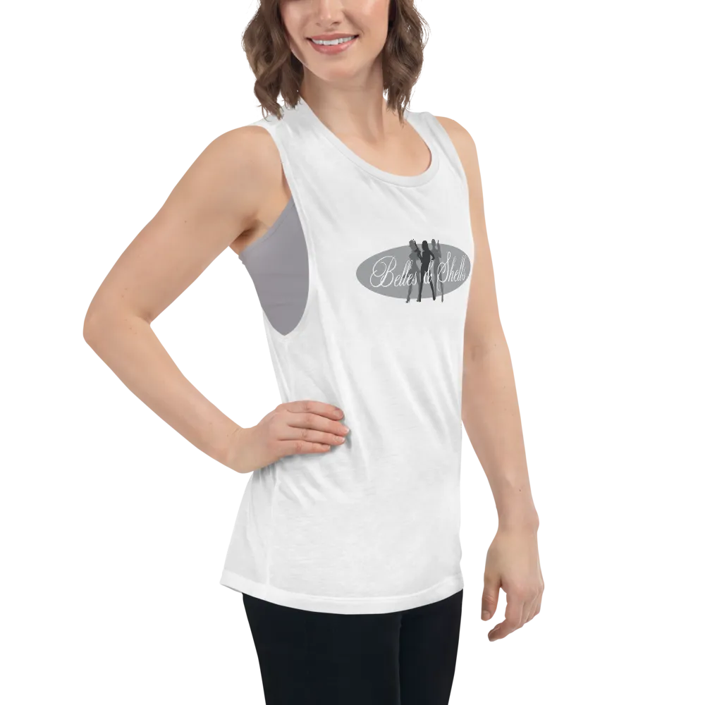 Belles & Shells Muscle Tank