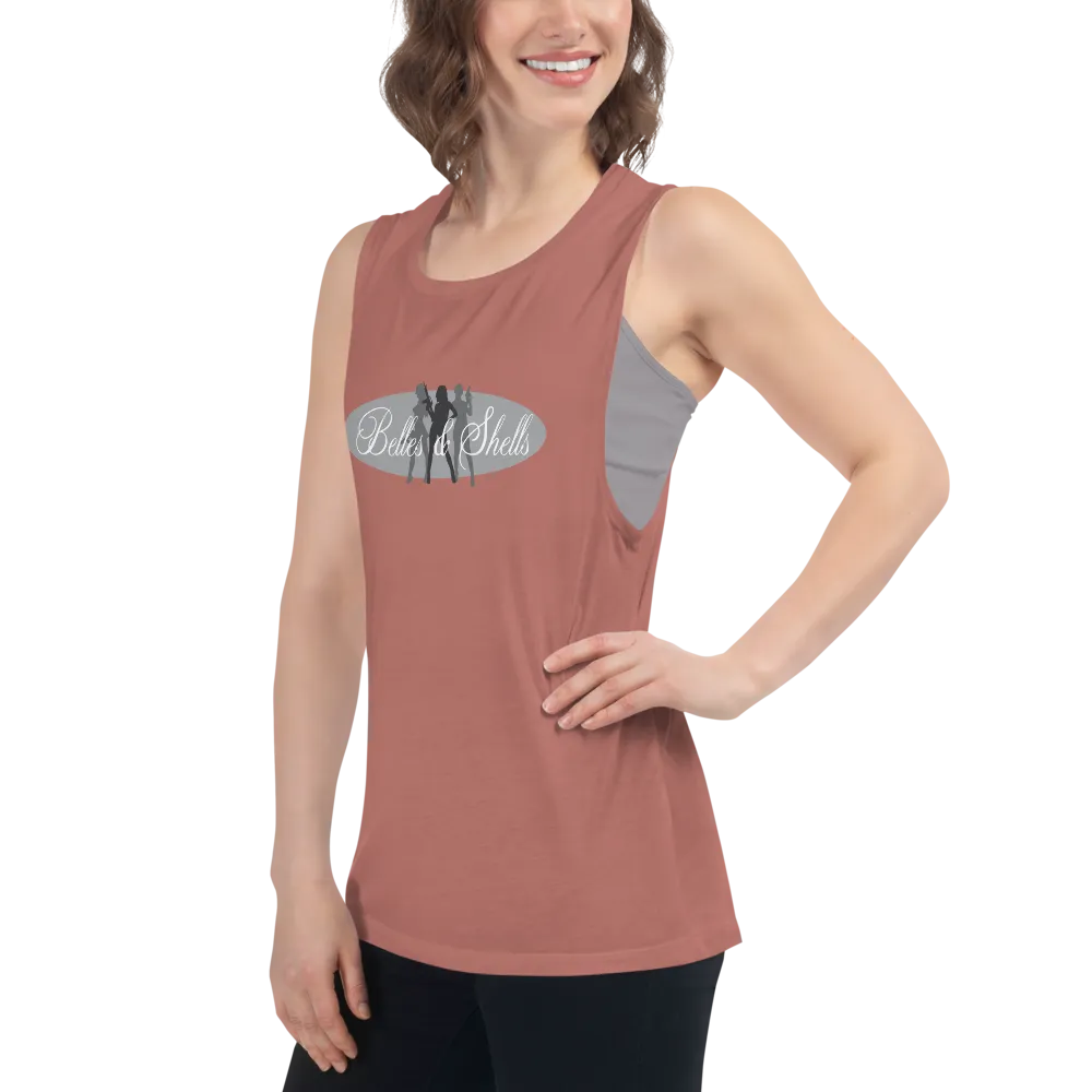 Belles & Shells Muscle Tank