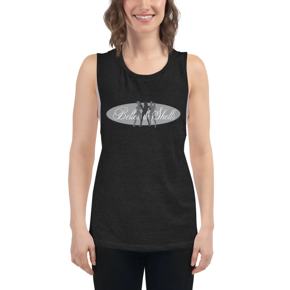 Belles & Shells Muscle Tank