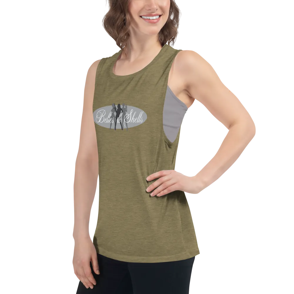 Belles & Shells Muscle Tank