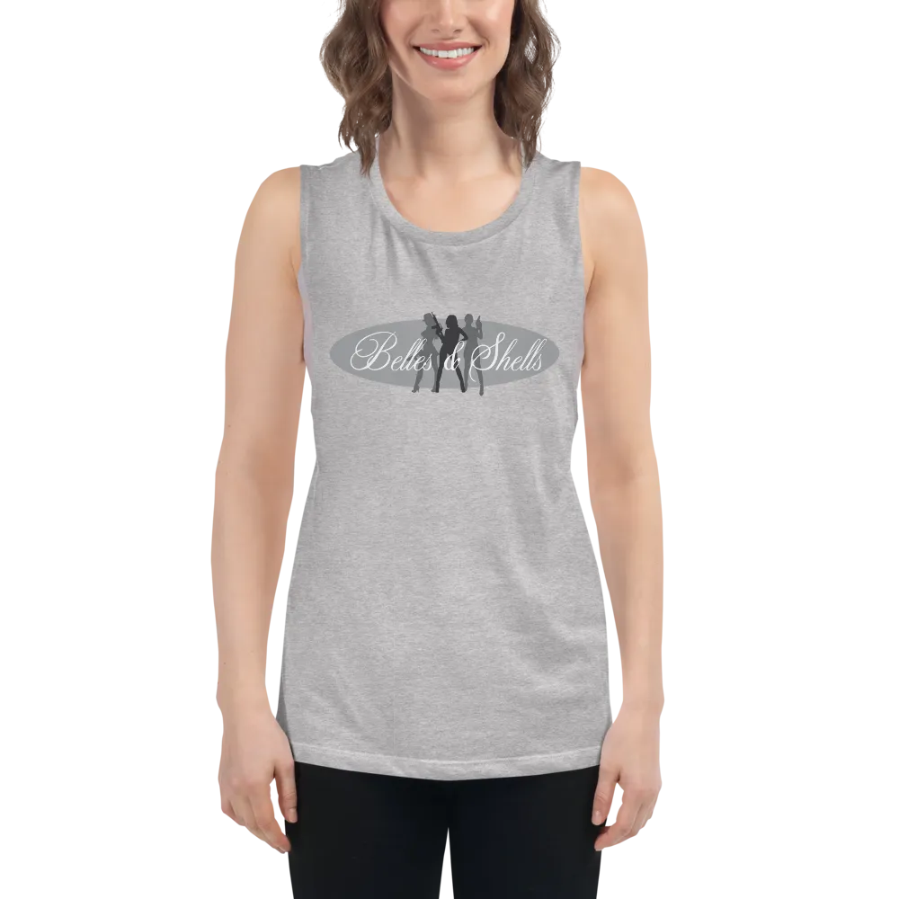 Belles & Shells Muscle Tank
