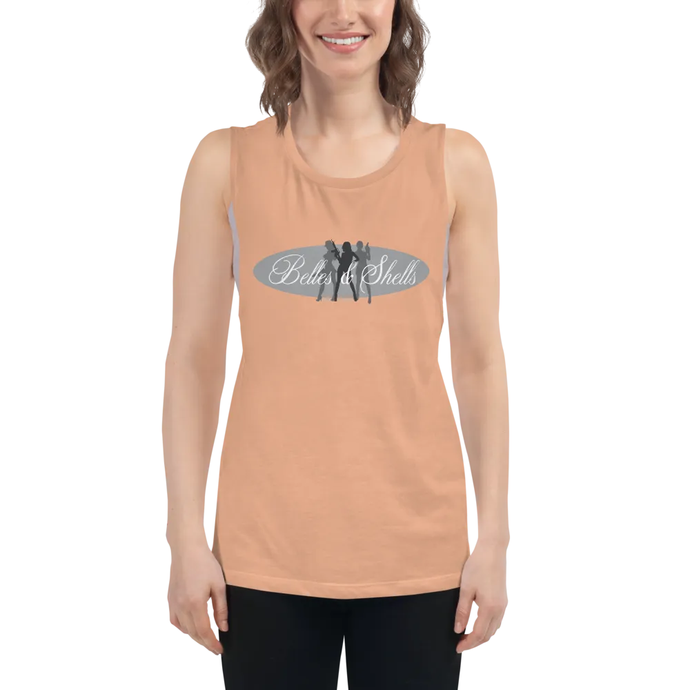 Belles & Shells Muscle Tank