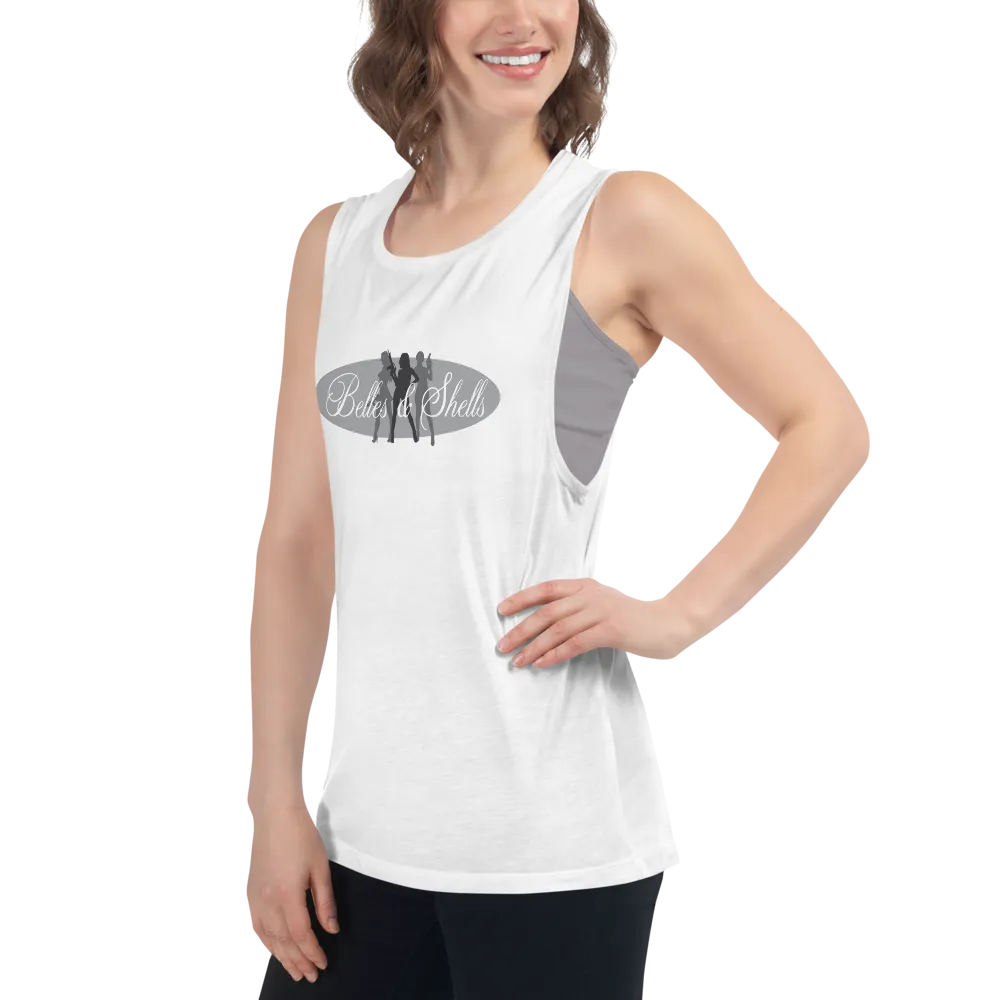 Belles & Shells Muscle Tank