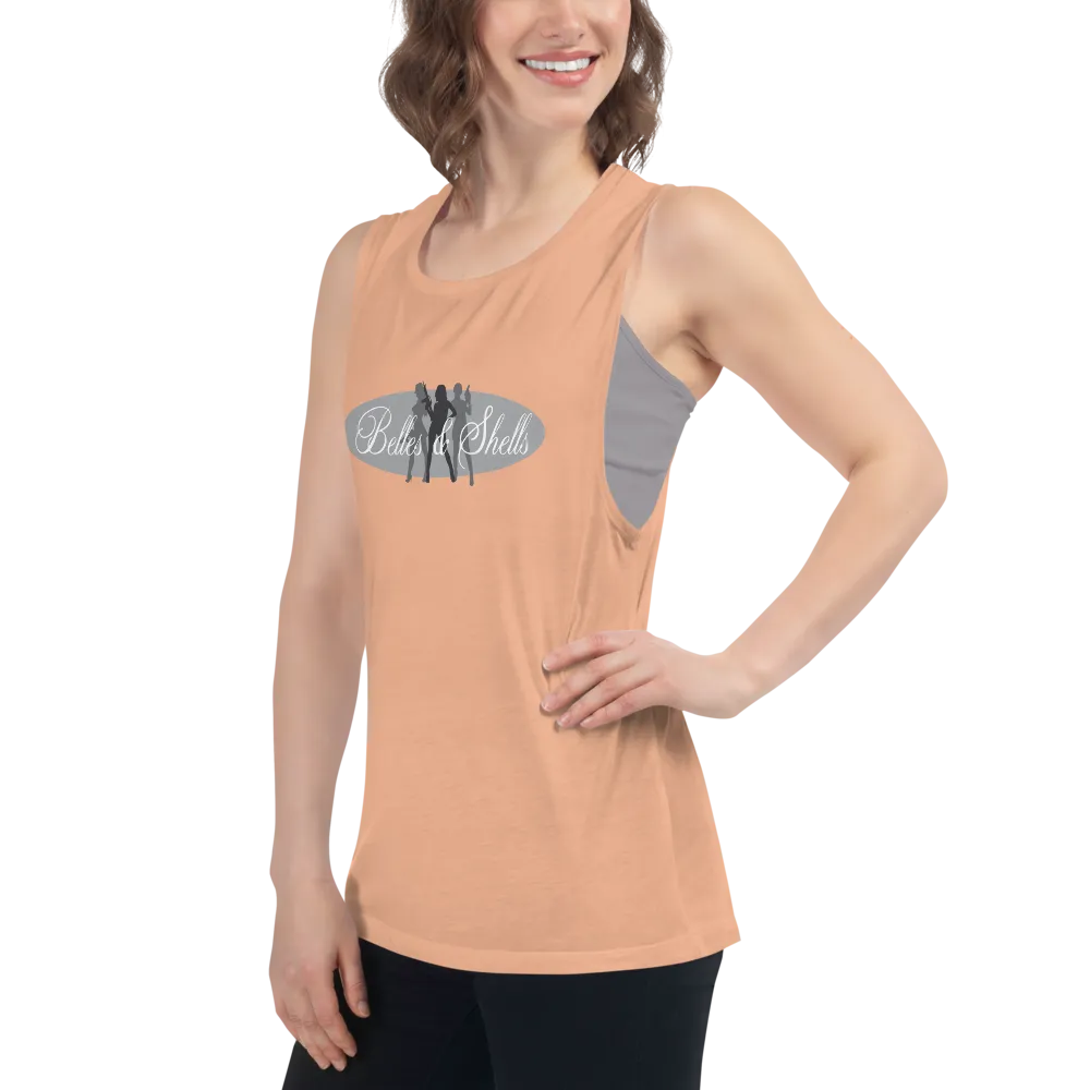 Belles & Shells Muscle Tank