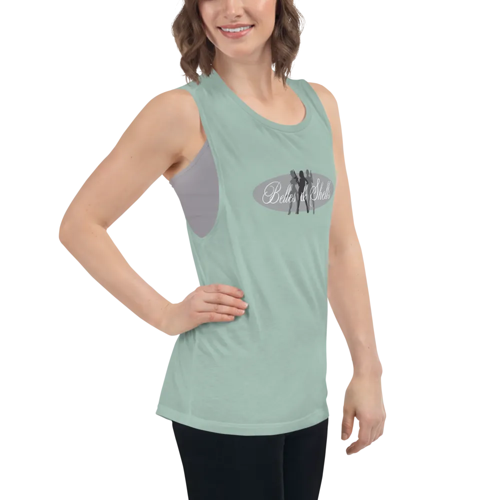 Belles & Shells Muscle Tank
