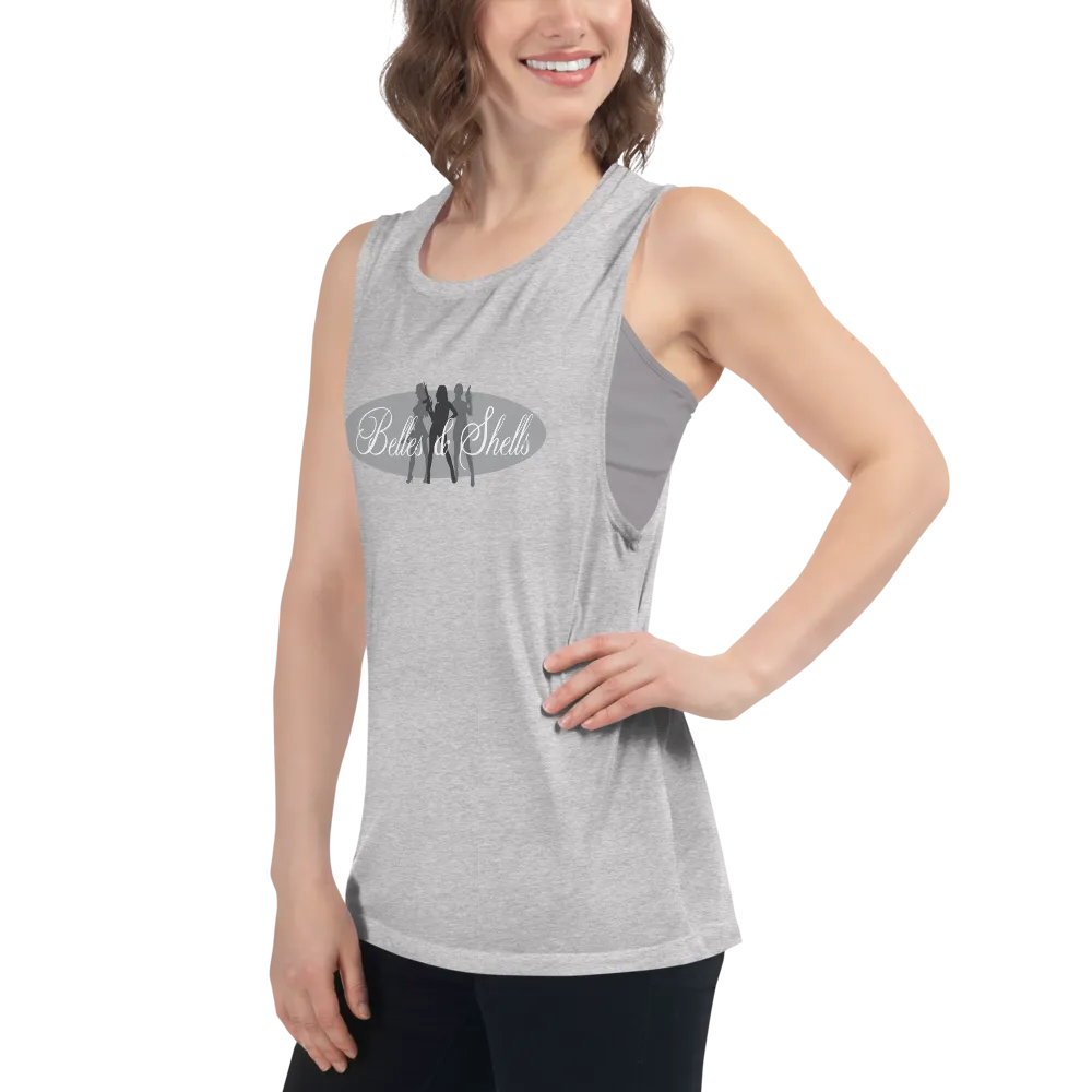 Belles & Shells Muscle Tank