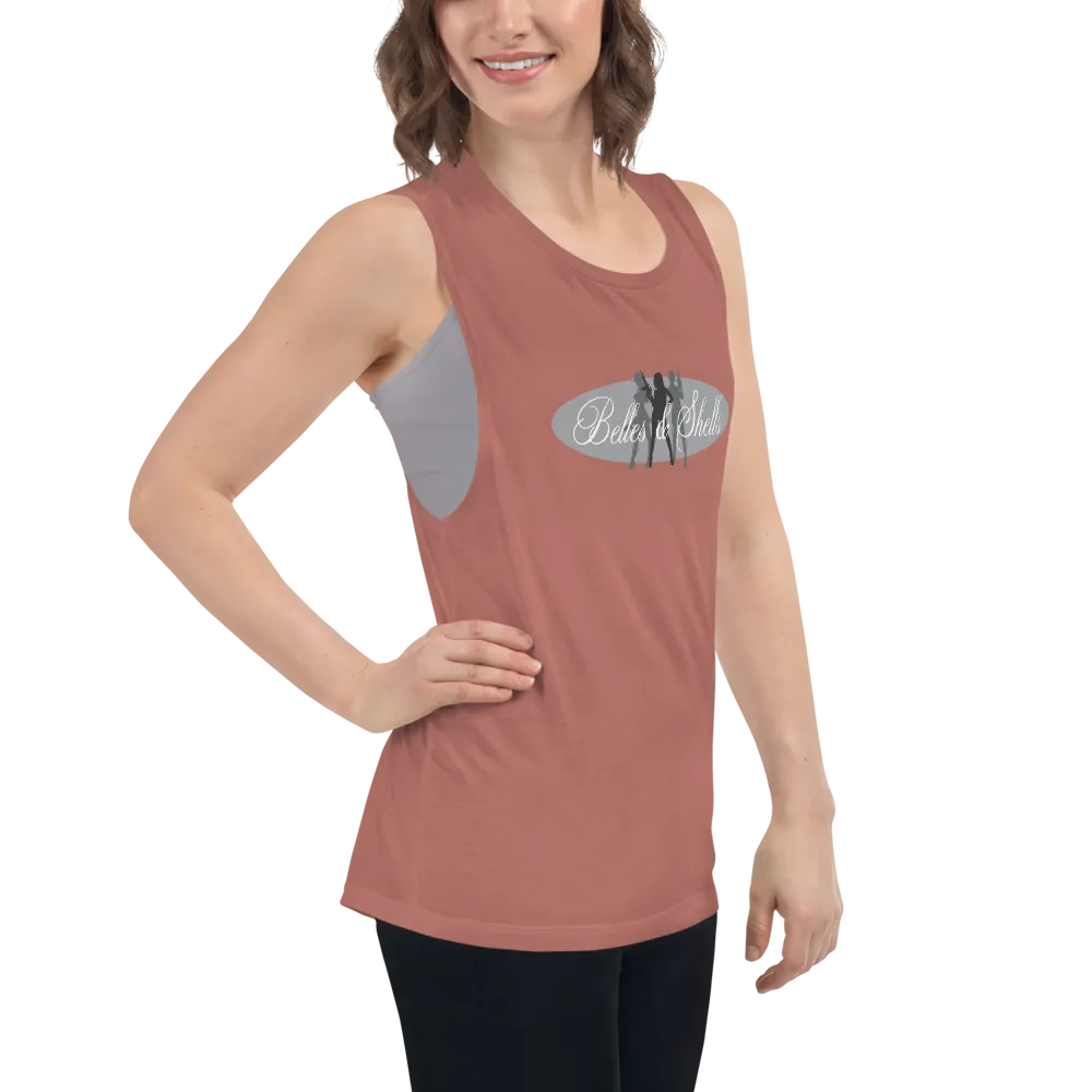 Belles & Shells Muscle Tank