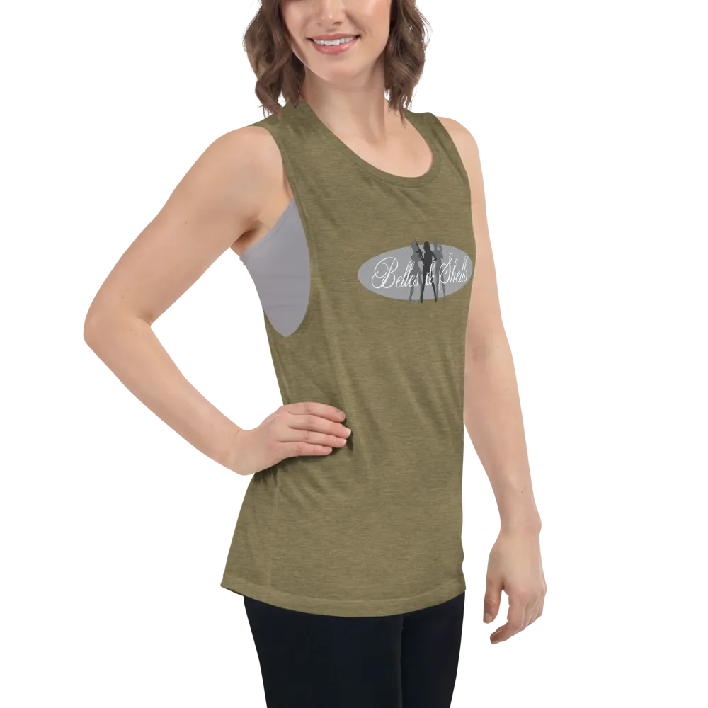 Belles & Shells Muscle Tank