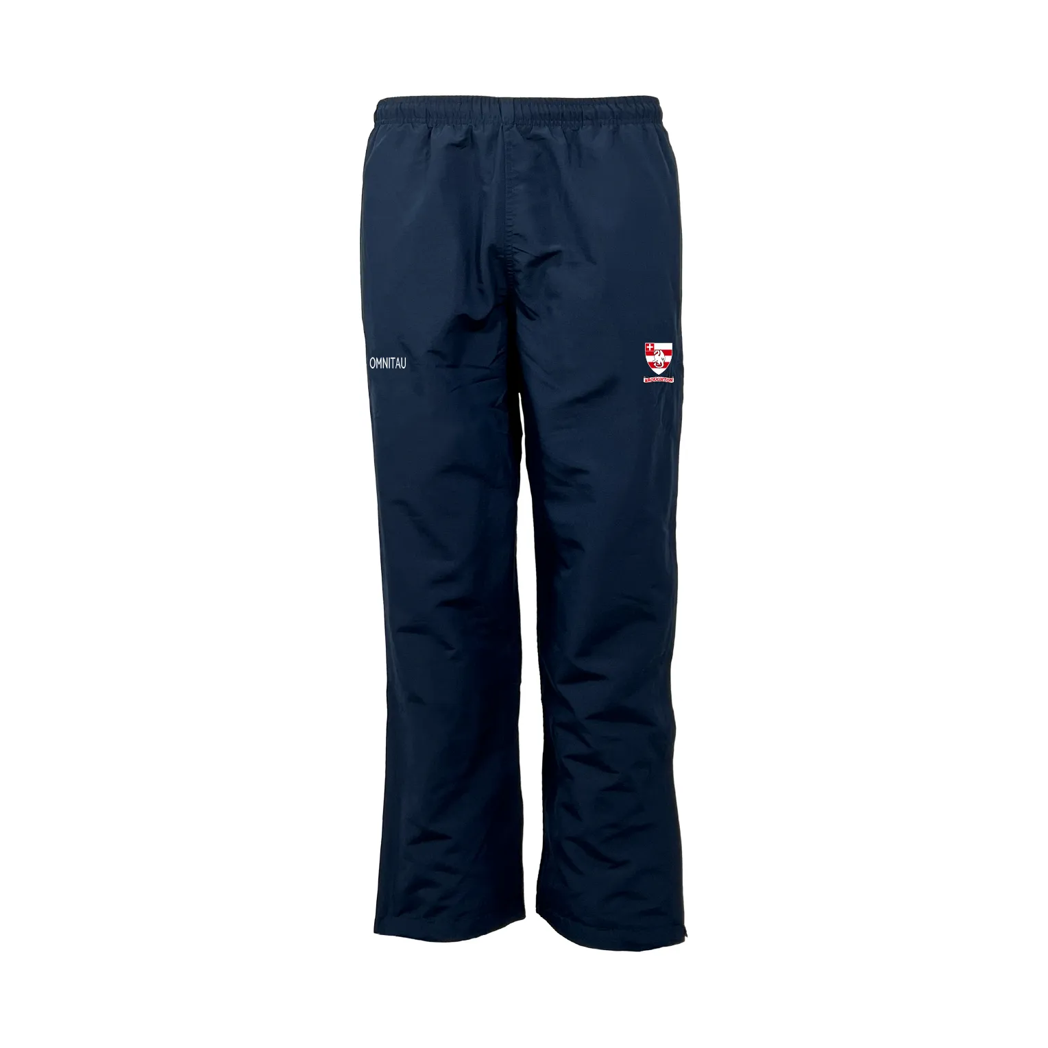 Broughton House Team Sports Breathable Classic Full Zip Tracksuit Pant - Navy