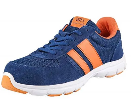 DDTX Lightweight Steel Toe Safety Shoes for Men Lightorange