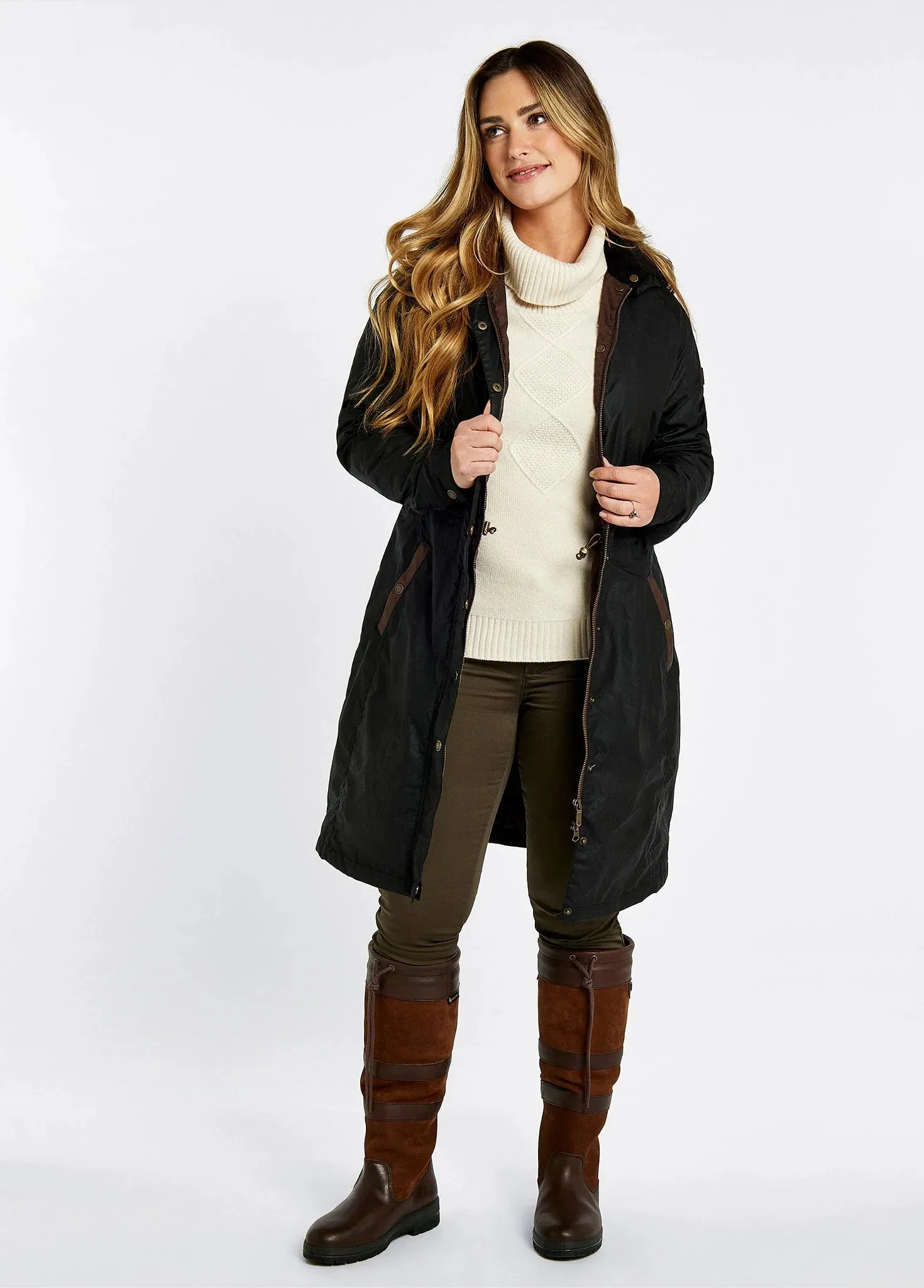 DUBARRY GALWAY BOOTS Walnut Extrafit