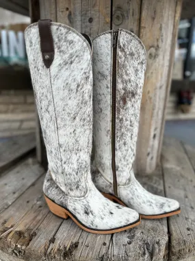 Liberty Black Ladies Pelo Granizo Blaco Cafe Round Toe Boots