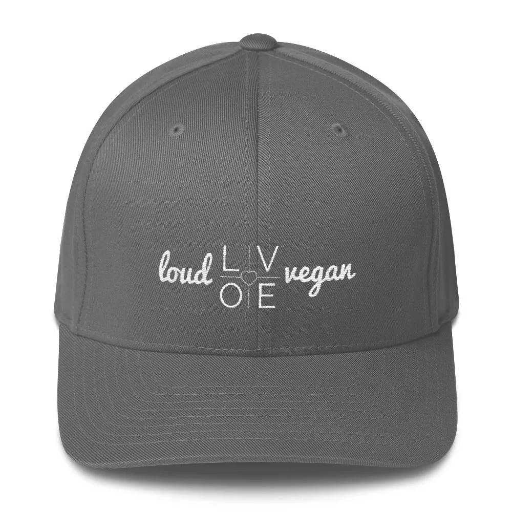 Loud Love Vegan Logo Structured Twill Cap