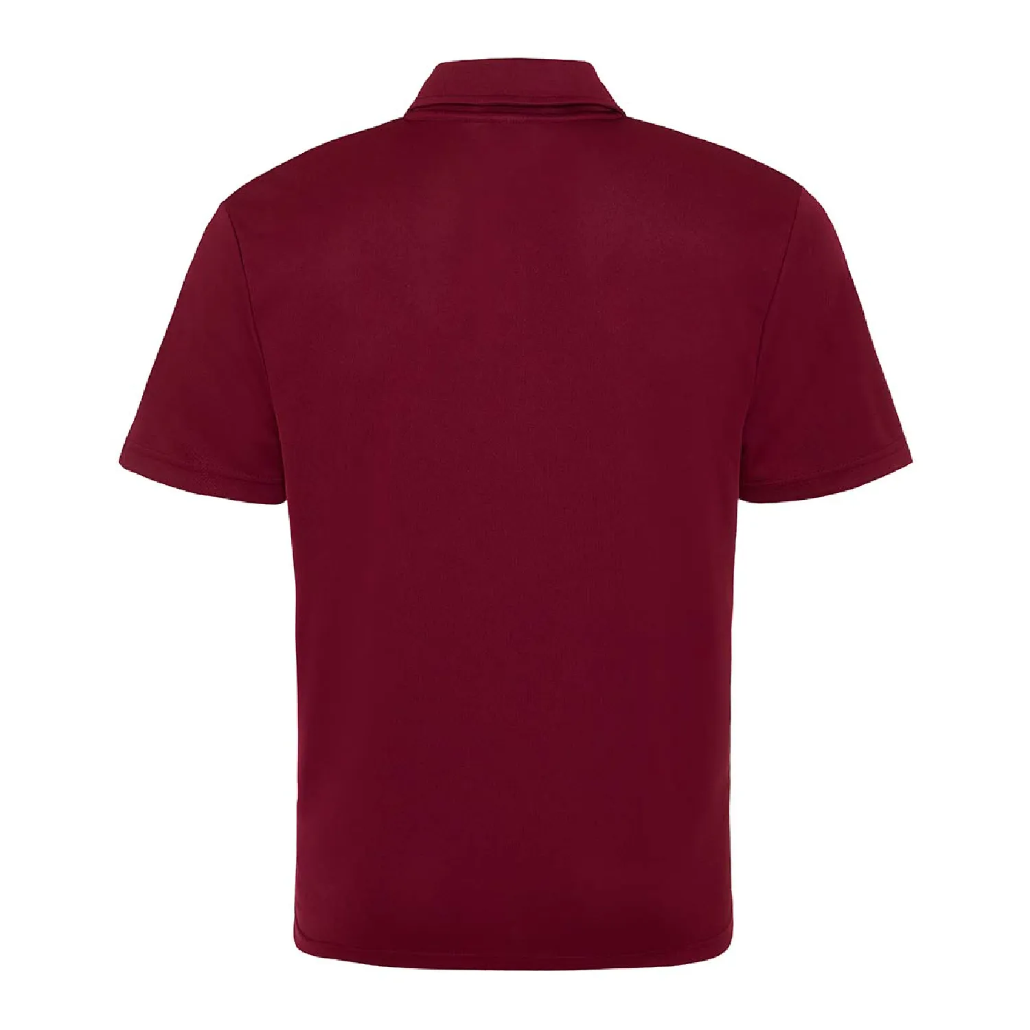 Omnitau Kid's Team Sports Breathable Technical Polo - Burgundy