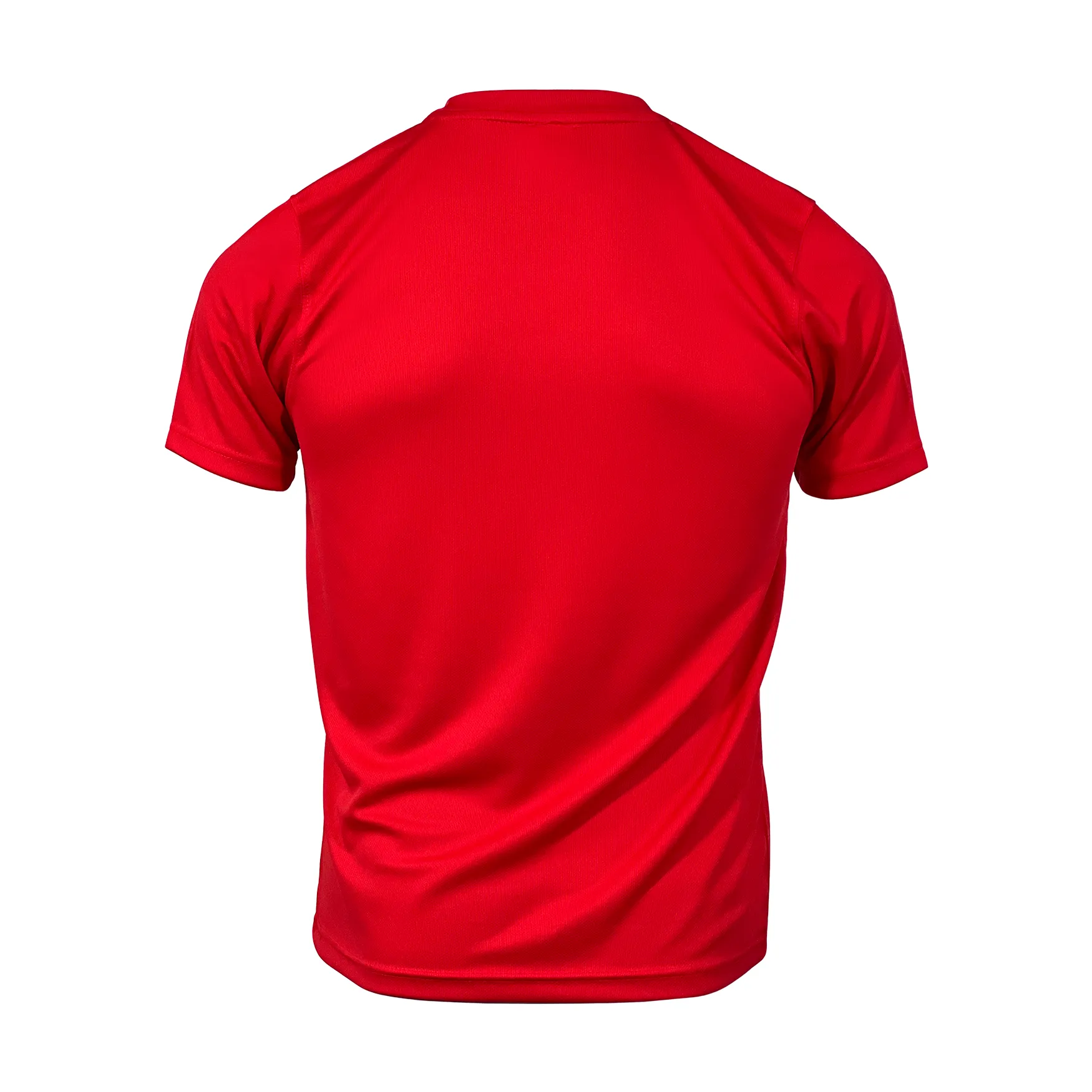 Omnitau Kid's Team Sports Breathable Technical T-Shirt - Red