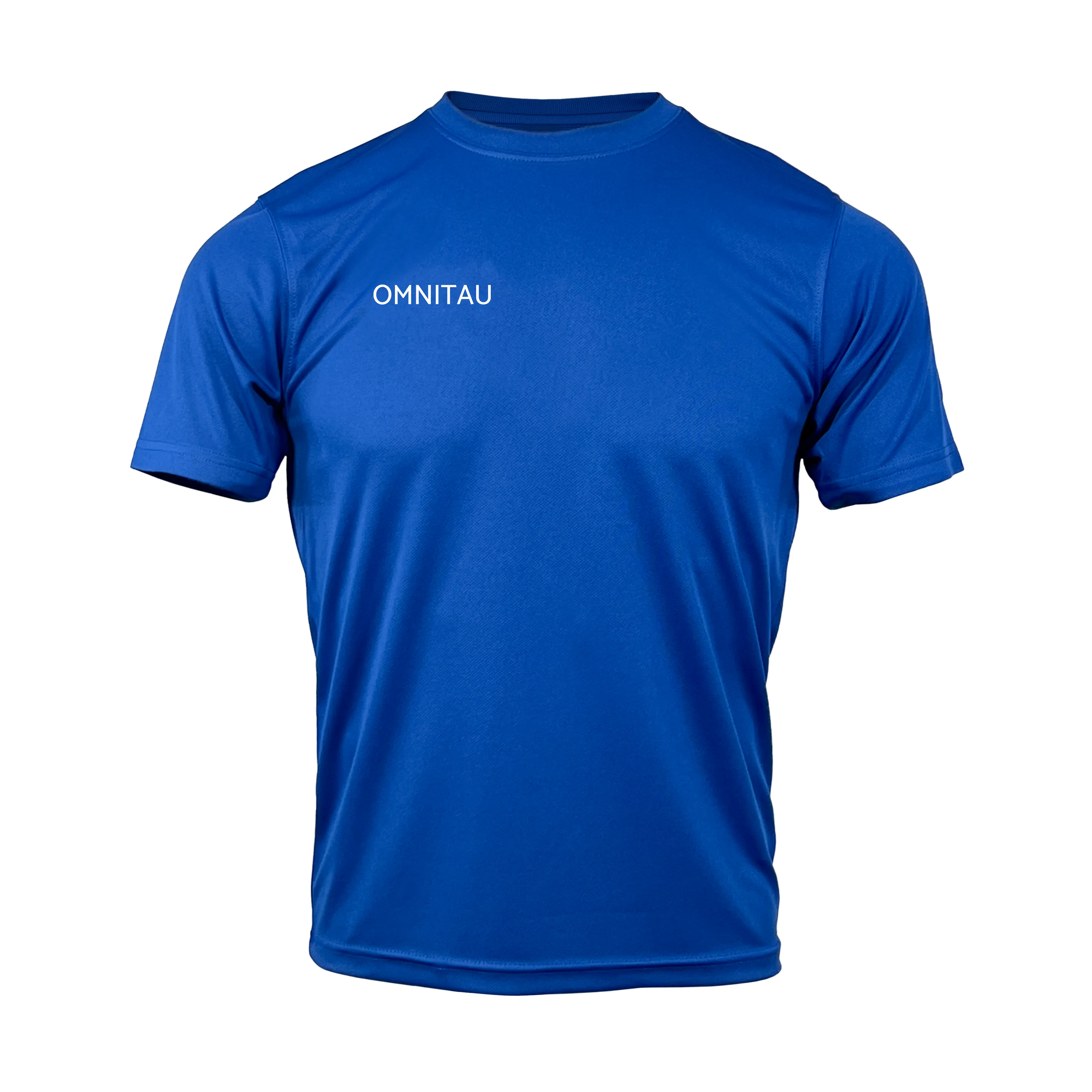 Omnitau Kid's Team Sports Breathable Technical T-Shirt - Royal Blue