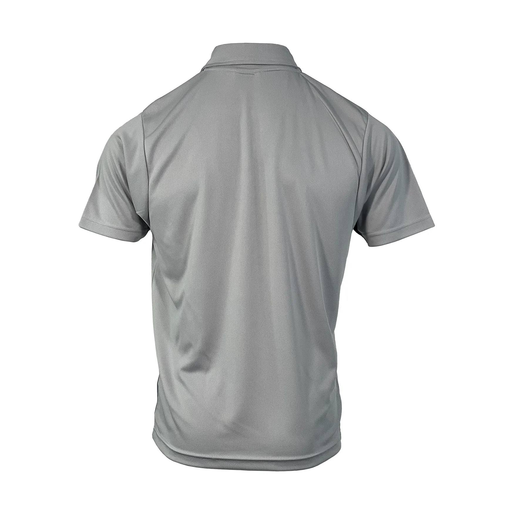 Omnitau Men's Team Sports Breathable Technical Polo - Heather Grey