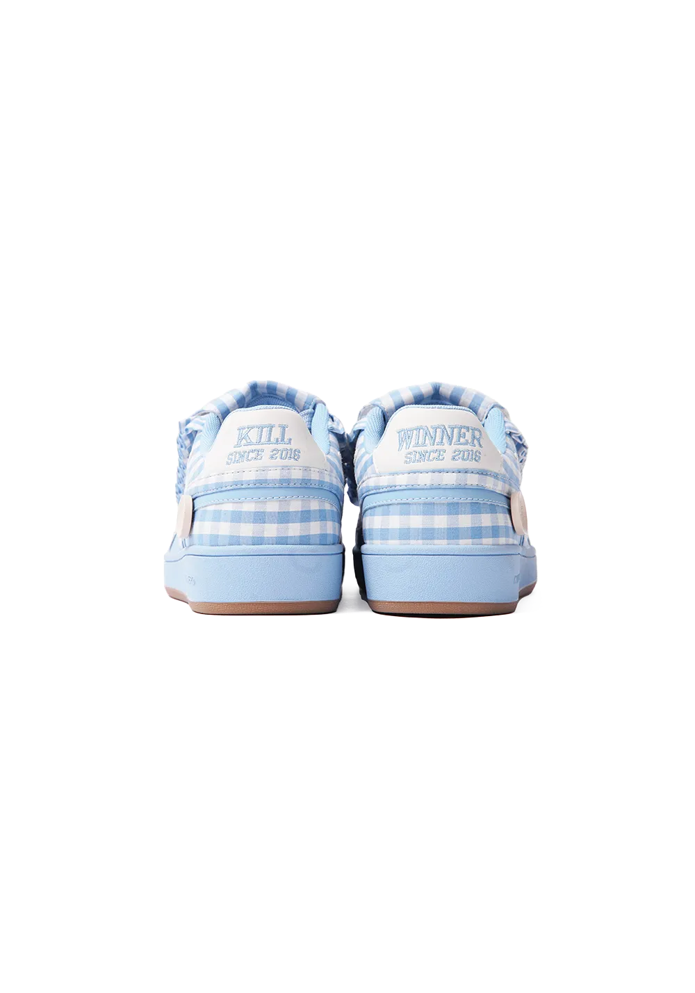 Retro Training Sneaker-Blue Grid
