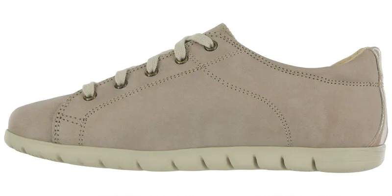 SAS Solstice II Desert Taupe Flat Lace Up