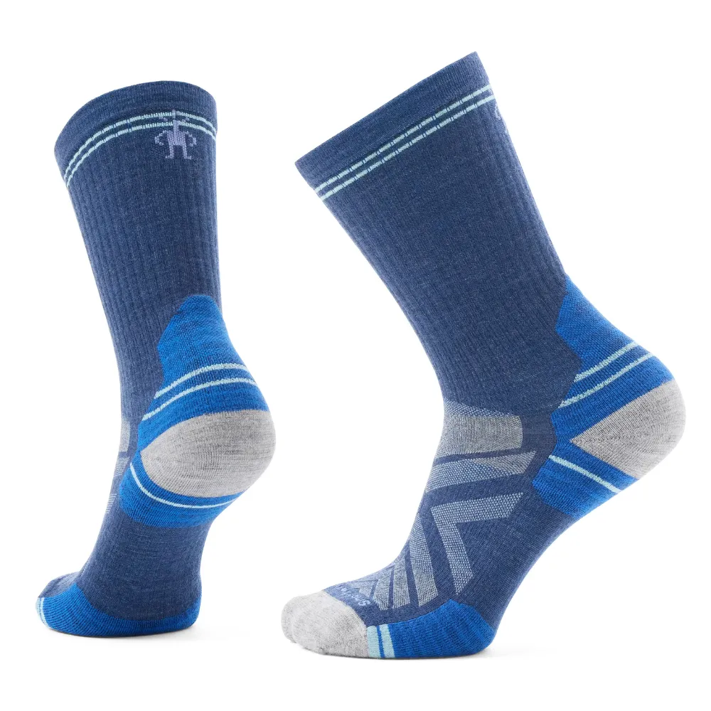 Smartwool Hike Targeted Cushion Alpine Blue Crew Socks (Women's)