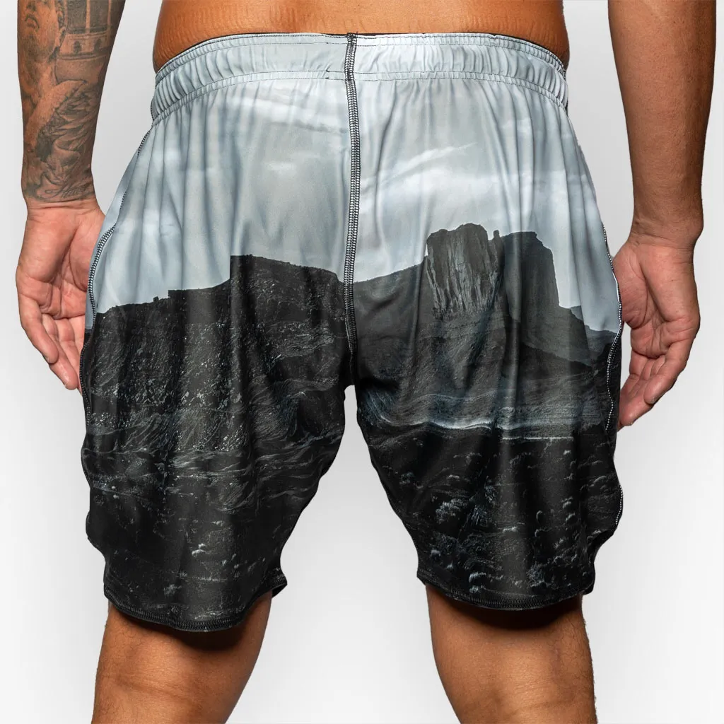 The Shoot First Training Shorts - All-Terrain-Flex™️ - Monument