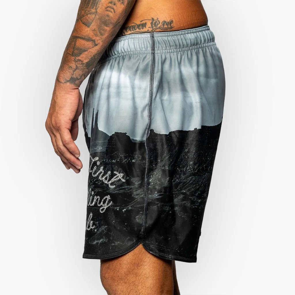 The Shoot First Training Shorts - All-Terrain-Flex™️ - Monument