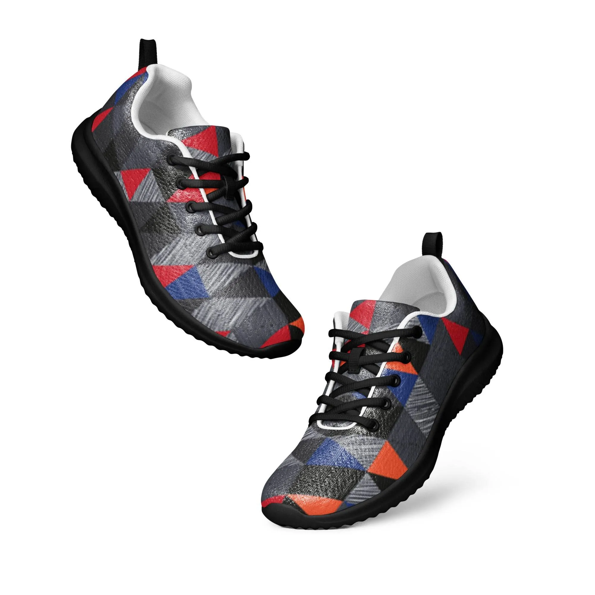 Tri-Colored Athletic Shoes