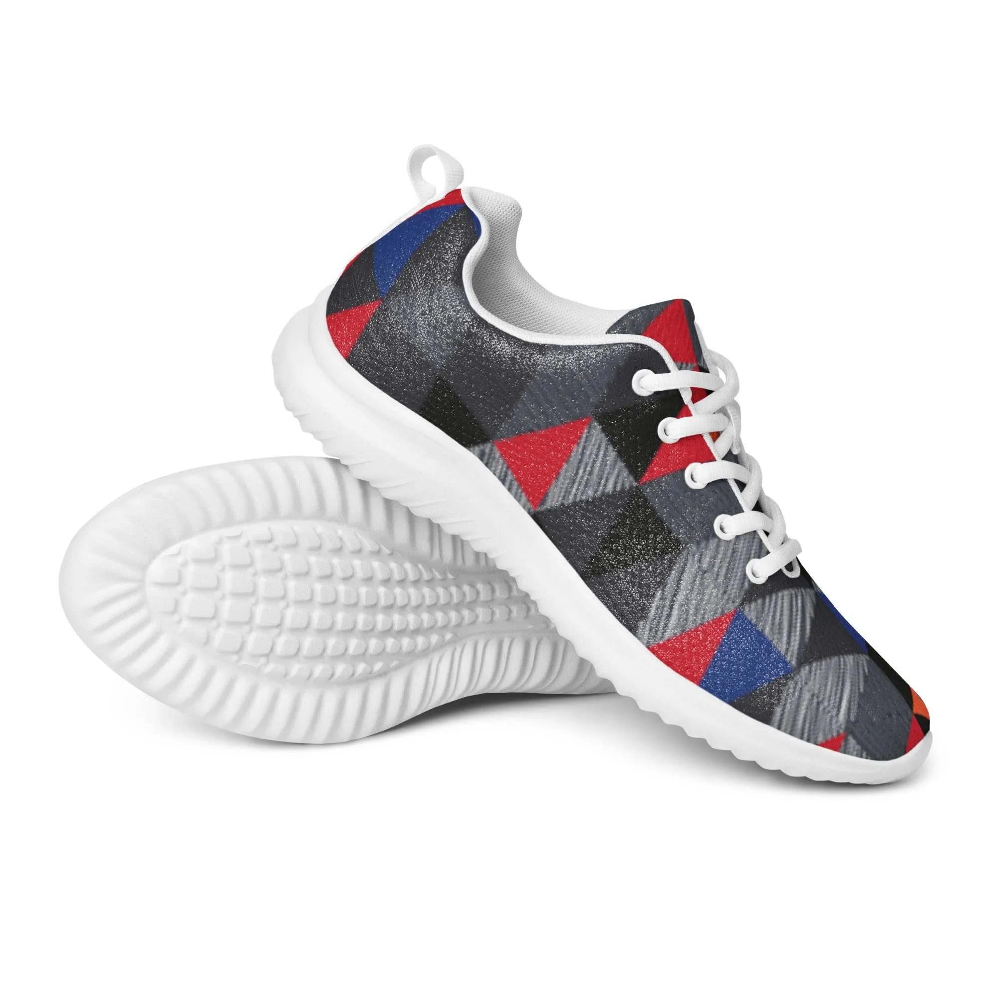 Tri-Colored Athletic Shoes
