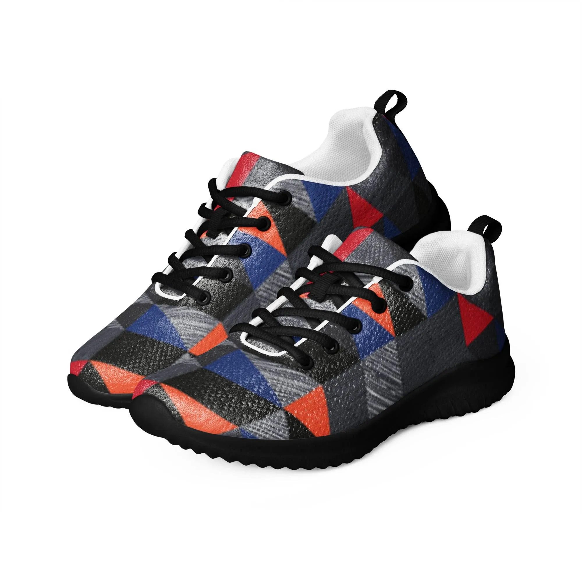 Tri-Colored Athletic Shoes