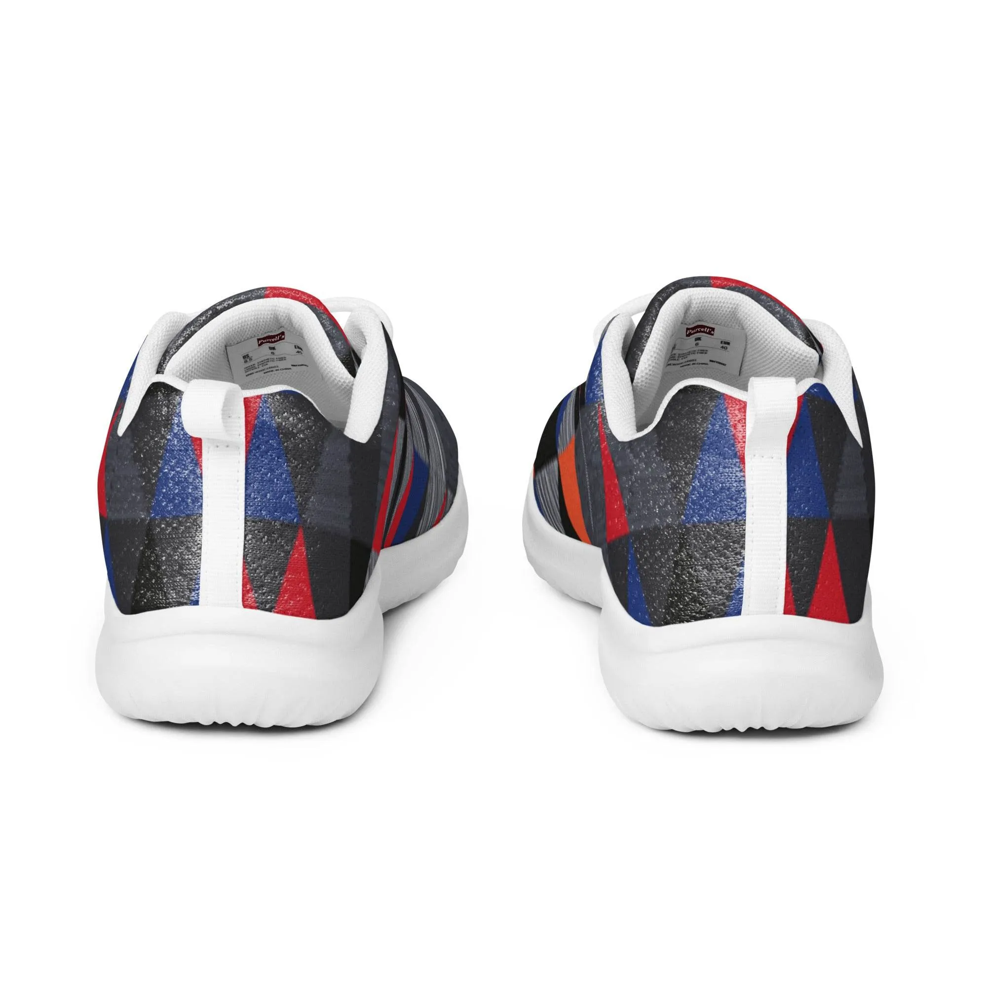 Tri-Colored Athletic Shoes