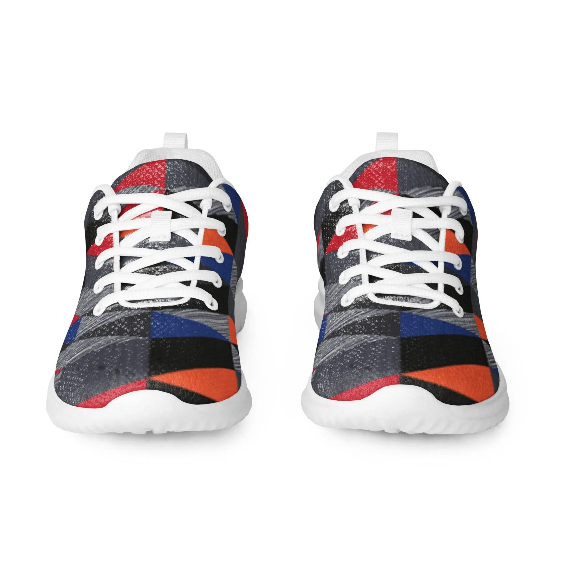Tri-Colored Athletic Shoes