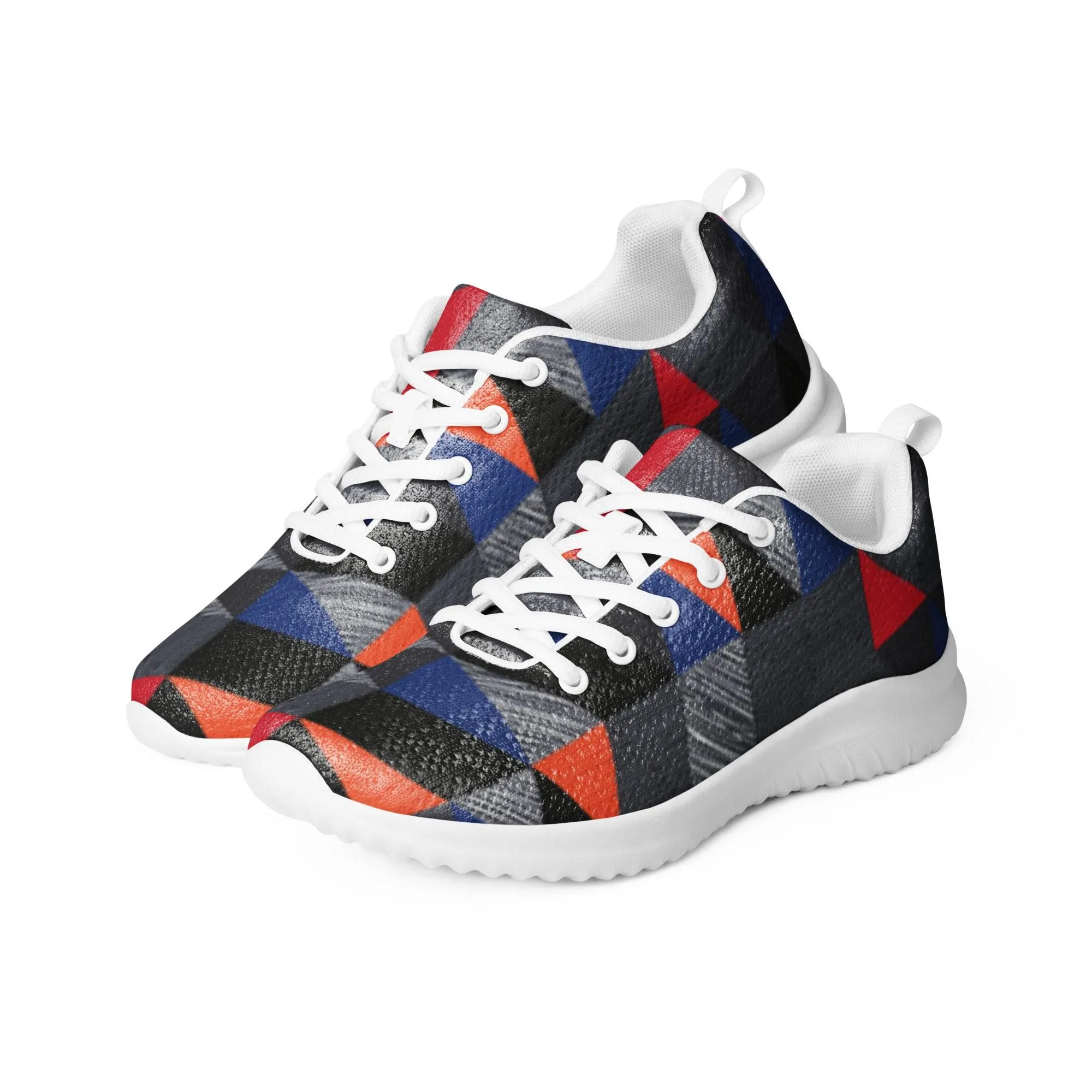 Tri-Colored Athletic Shoes