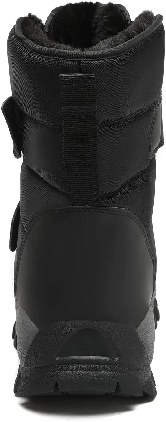 Winter Warmth and Comfort: Waterproof Snow Boots for Men & Women - Size 14 Women/12 Men