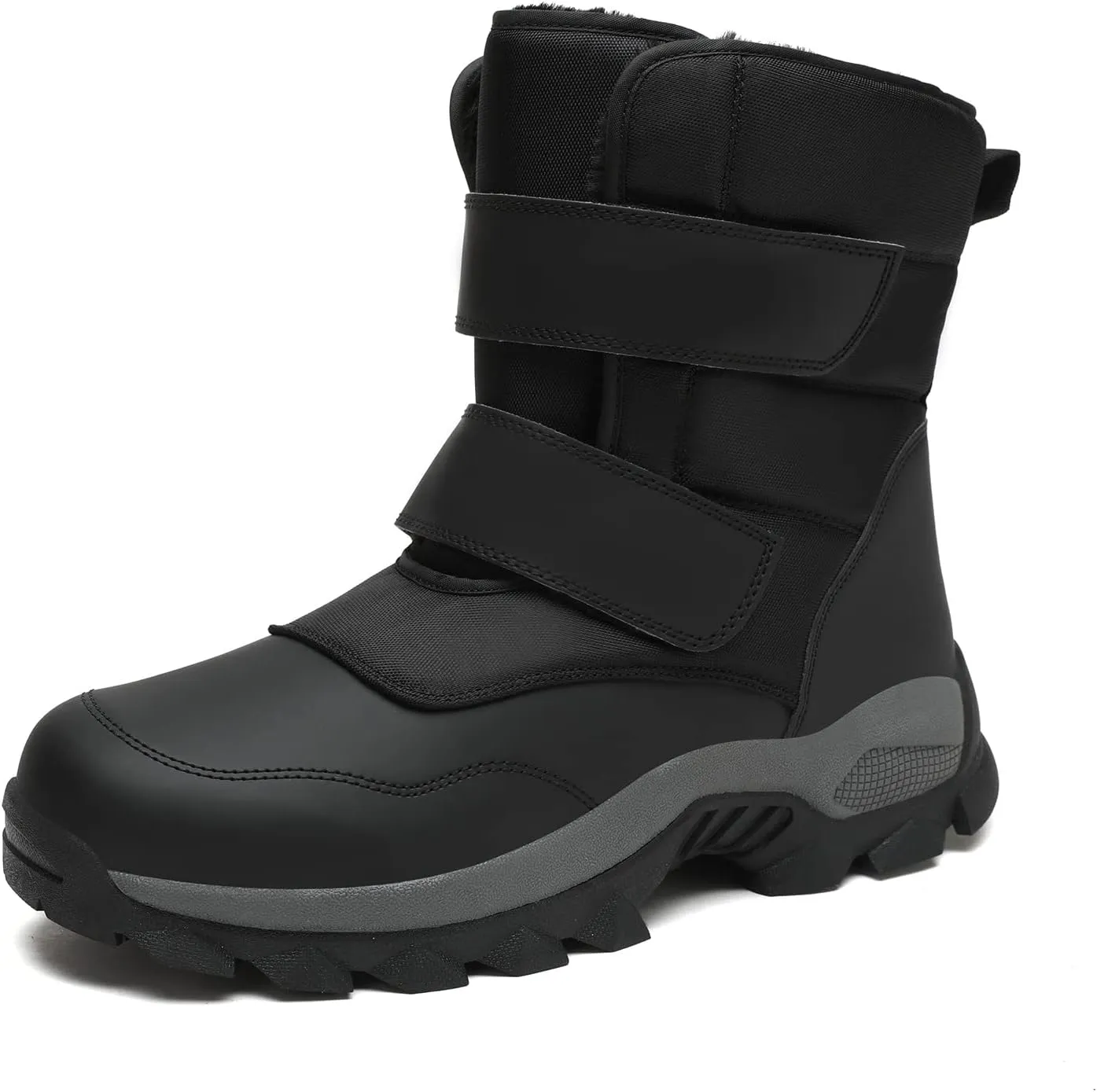 Winter Warmth and Comfort: Waterproof Snow Boots for Men & Women - Size 14 Women/12 Men